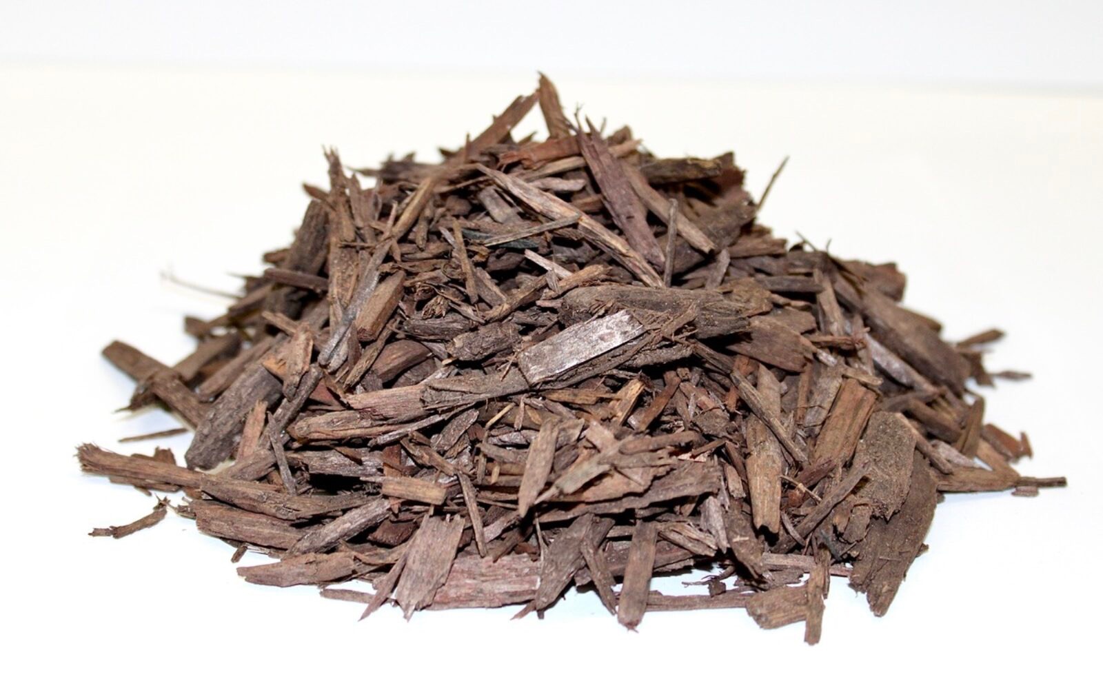Brown mulch